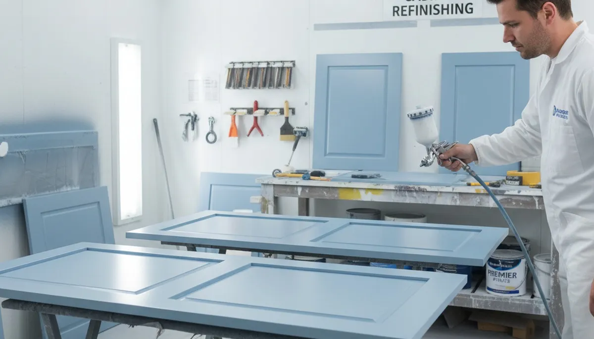 Cabinet painting in Grand Rapids, MI for a smooth, durable kitchen finish