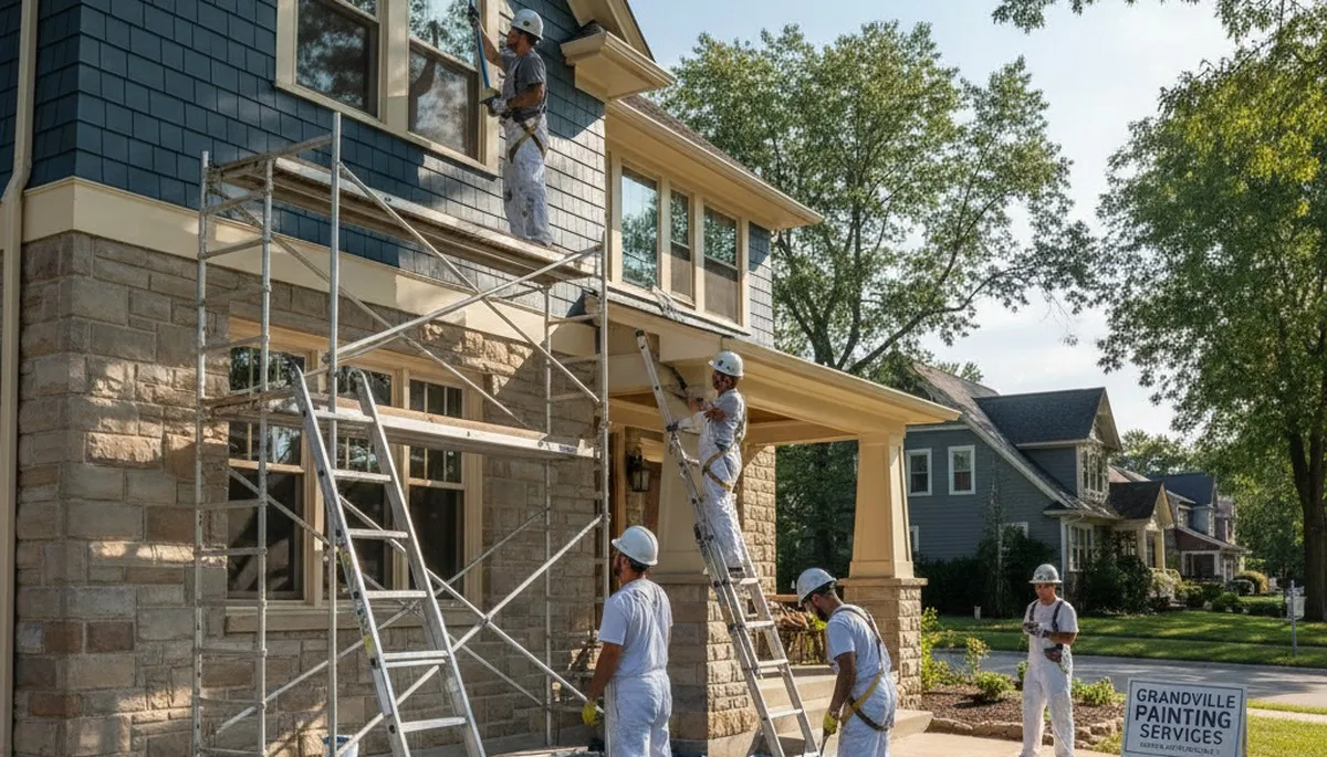Grand Rapids, MI painting pros delivering expert interior and exterior painting services